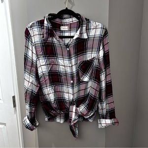 Altar’d State Long Sleeve Flannel-Lg